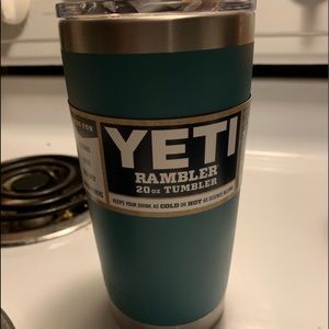 Brand new River Green Yeti tumbler